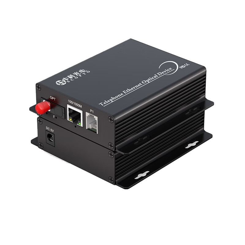工業(yè)級(jí) 1路電話(huà)+1路千兆網(wǎng)絡(luò) FC接口